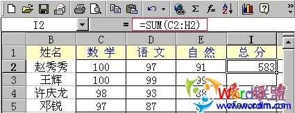 教你如何使用Excel函数 统计成绩分数