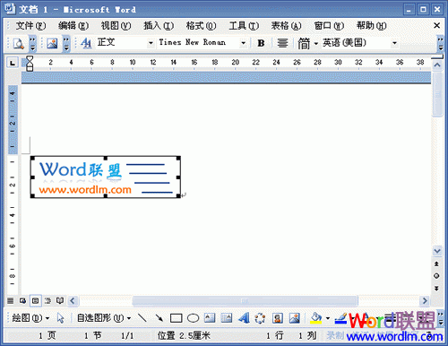 Word2003如何插入电脑中图片