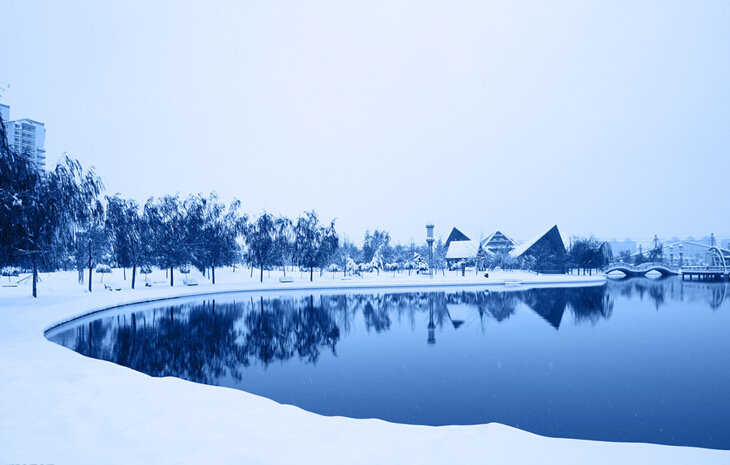 下雪的图片欣赏