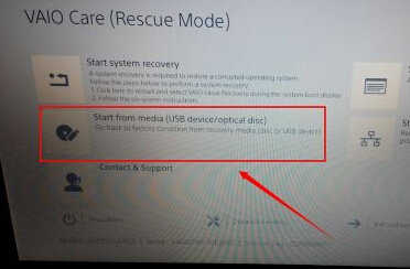 索尼笔记本不能选择U盘启动的解决方法