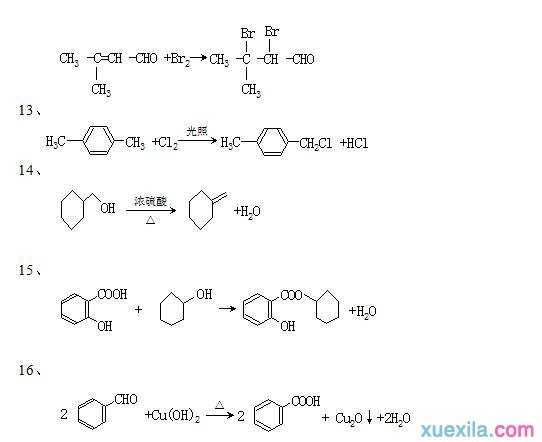 高考化学易错知识点