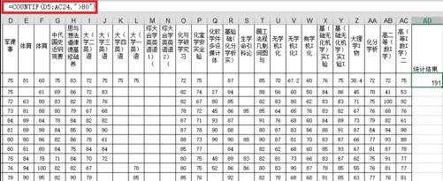 excel表格如何统计数据