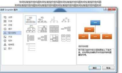 word2013怎么制作组织结构图