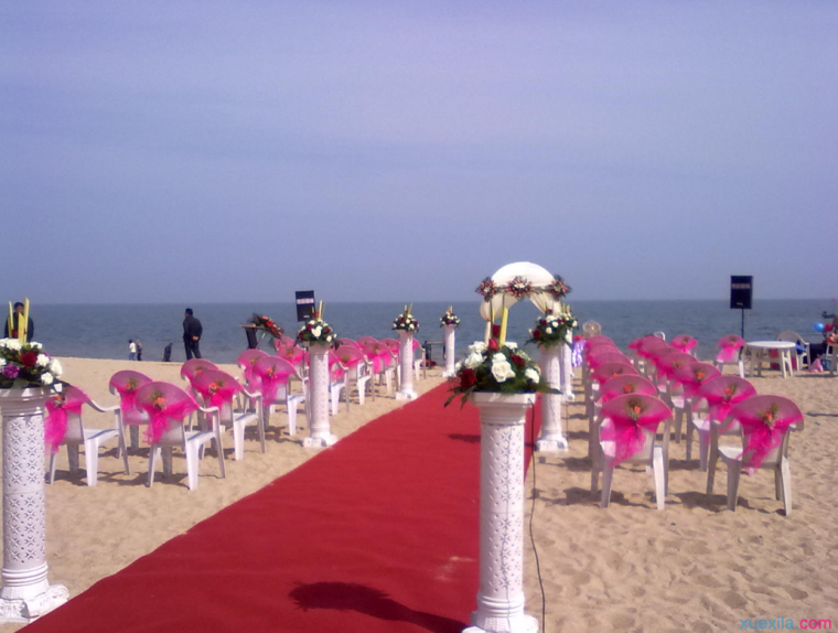 海滩婚礼策划