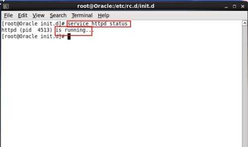 Linux中的Apache服务查看和启动的方法