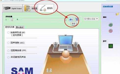 电脑麦克风没有声音的解决方法