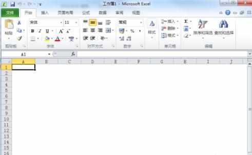 excel2010怎样隐藏网格线