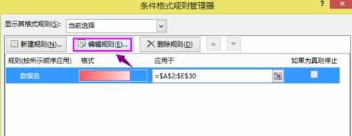 excel2013怎么使用条件格式数据条