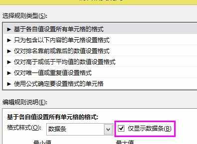 excel2013怎么使用条件格式数据条