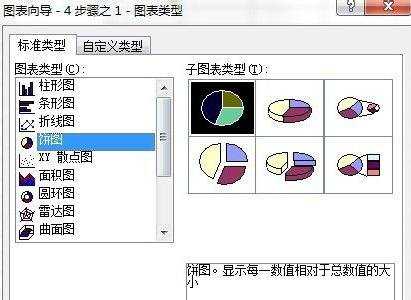 excel怎么制作饼图 excel2003如何制作饼图