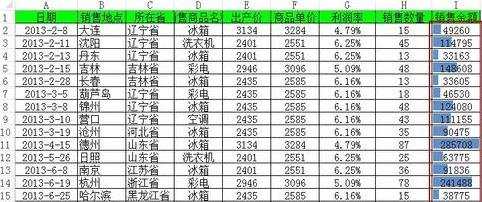 excel2013怎么实现数据的快速分析