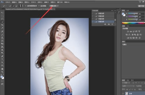 ps cs6抠图技巧