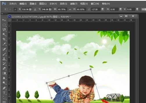 photoshop如何使图片背景更换