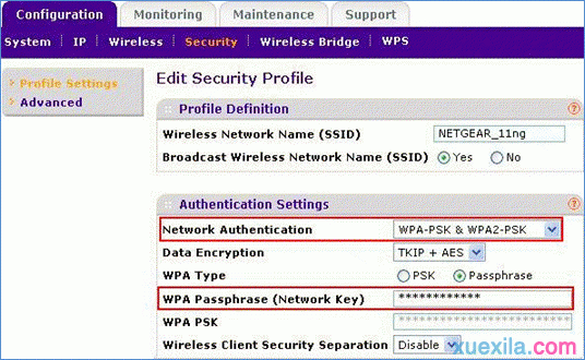 如何设置netgear WN802Tv2无线安全