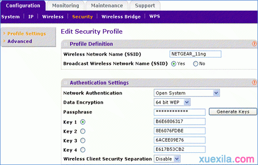 如何设置netgear WN802Tv2无线安全