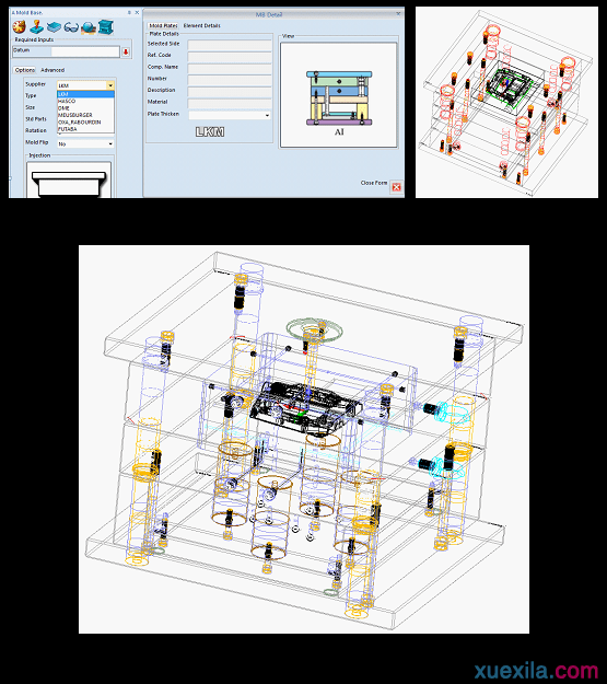 中望3D全流程模具设计实例