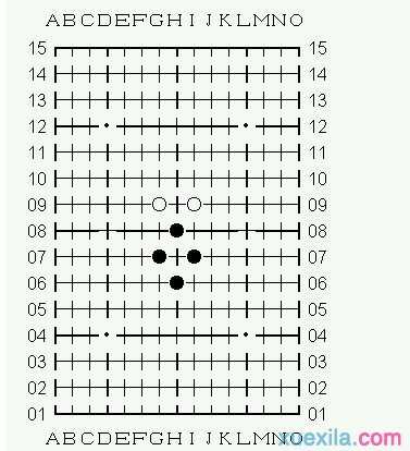 五子棋八卦阵怎么摆