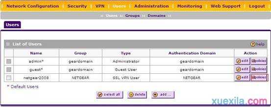 netgear路由器ssl vpn