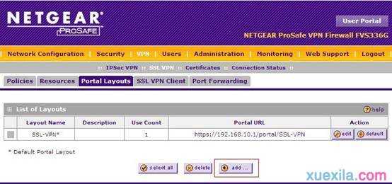 netgear路由器ssl vpn