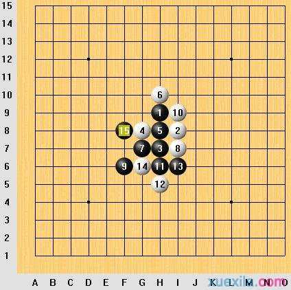 五子棋开局阵法介绍