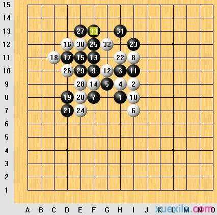 五子棋开局阵法介绍