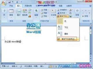 word2010的高级排版