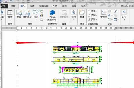 怎样将cad图导入word文档中