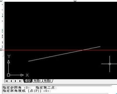 cad布局中怎么旋转图形