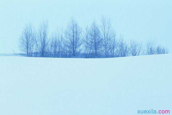 冰雪景色摄影技巧