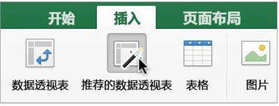 Excel2016for Mac创建数据透视表的方法