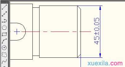 如何给cad图形标注正负公差符号