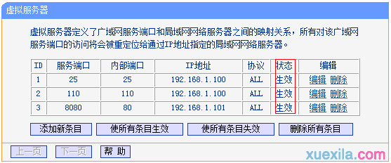 路由器tp847v5 映射外网