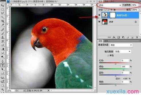 photoshop通道功能如何使用