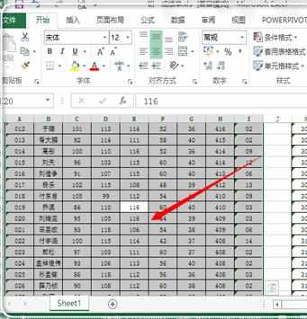 如何用excel快速选中数据的方法