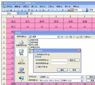 excel2003文档设置只读模式的教程