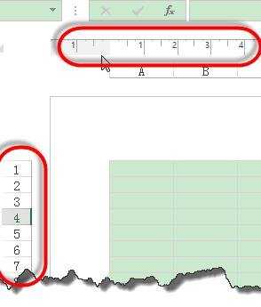 excel2010显示标尺的方法