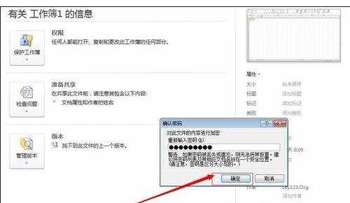 excel2010表格加密的方法