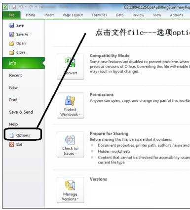 excel2010不显示工作表的解决方法