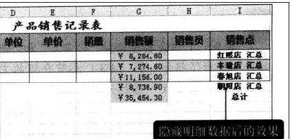 excel2010创建分类汇总的方法