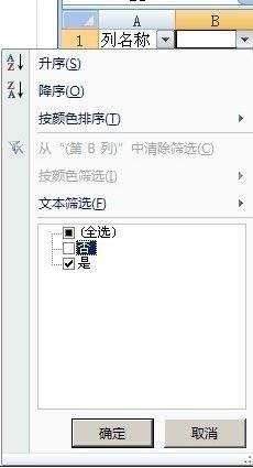 excel2007中如何筛选有效数据