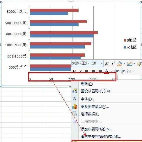 excel2007如何制作条形图