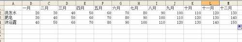 excel中简单制表的教程