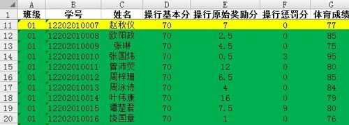 excel2003首行锁定的方法