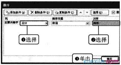 excel2010排名次教程