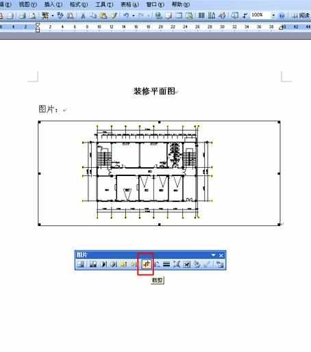 如何将cad图导入word