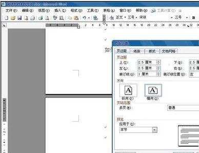 word文档中如何使用分节功能