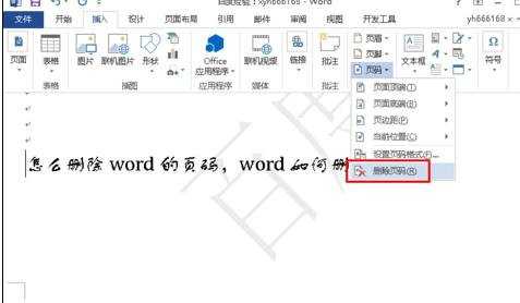 word文档去除页码的两种方法