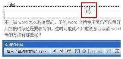 word文档中去除页码的两种方法