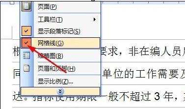 word怎么为文字添加网格线