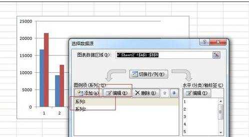 excel中制作柱状图的教程